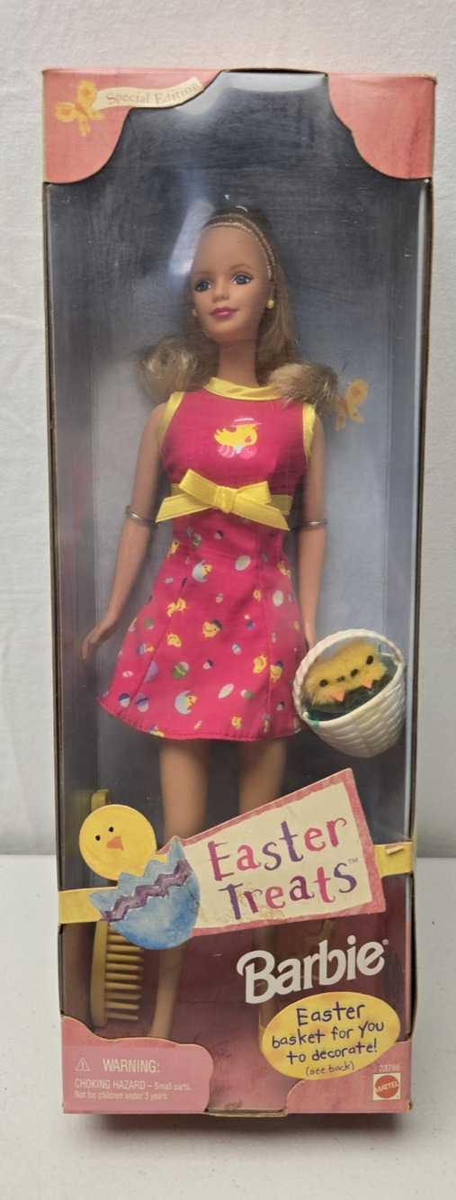 Barbie EASTER TREATS Doll Mattel 23786 Special Edition 1999 Vintage NEW IN BOX